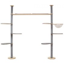 [럭시캣] 브릿지 캣 폴 (파퓰러)/캣폴/원목캣폴/디자인캣폴, 브릿지 캣 폴 (파퓰러)