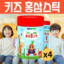 농협 6년근 국산 키즈홍삼스틱, 4개
