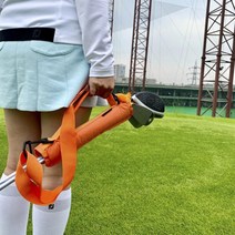 화이트리버 골프 클럽 골프채 수납 홀더 가방 케이스, 오렌지