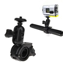 유튜브용카메라 유투브 카메라 액션캠 더블 볼 조인트 폴 마운트 X3000 AS300V KI+03578EA ea