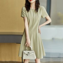 Amaethon 여름 여성 머메이드 파티 미니 원피스