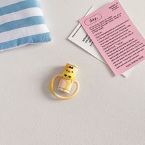 애치비 단선방지 실리콘 케이블수납형 보호캡2p, #병아리*2, 2개