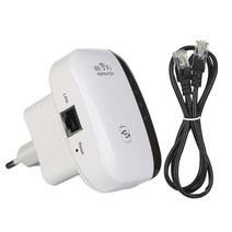 스위칭허브 라우터 wifi 무선 리피터 wifi Extender 300mbps 증폭기, 하얀, 우리 플러그