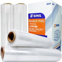 신일 스트레치 필름 공업용랩 15mic 500mm x 380m 4개
