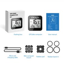 자전거케이던스 자전거 네비게이션 GPS속도계 cycplus g1 무선 gps 컴퓨터 사이클링 속도계 주행 거리계 스톱워치 방수 액세서리