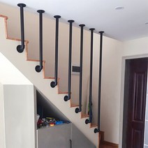 주문제작 난간바 스텐파이프 다락방 복층 가드레일, I형 가드레일스크린 파티션 각 90cm-99cm, 1개