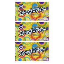 웡카 에버라스팅 갑스타퍼 캔디 141g 3팩 Wonka Everlasting Gobstopper Jawbreakers 5 oz Box