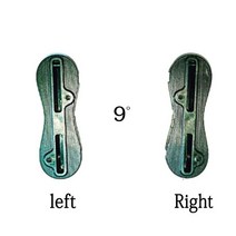 웨이크보드 수상보드 BiLong FCS II 핀 박스 9 또는 5 0 도 서핑 보드 액세서리 전기 웨이크 바디, [12] 2-box-black