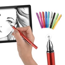 미세한표현가능 얇은글씨 스마트폰 태블릿용 미세터치펜, 골드