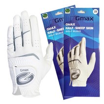 2장 다담 반양피 남성 골프장갑 반피 연습용 천연양피, 왼손착용 2장