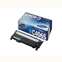 삼성 정품토너 CLT-C406S 파랑 CLP-364 1W74761B, 1개, 1개