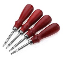가죽 공예 스카이빙 베벨링 나이프 커팅 핸드 크래프트 도구 엣지 0.8 1.0 1.2 1.5Mm 날카로운 러, 05 1.6mm