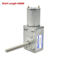 웜기어 감속기 4632-370 12V 볼트 DC M6 나사 샤프트 길이 50MM 3V6V24V 웜 기어드 모터 역방향 감속 자, 08 10rpm_03 24V