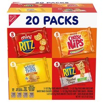 Nabisco 나비스코 사보리 맛좋은 스낵박스 20팩