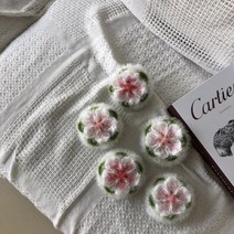 벚꽃 수세미 (핸드메이드 사쿠라 핸드메이드수세미), 진핑크