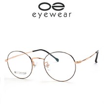 O2 OB7731-C6 블랙-골드 블루라이트차단렌즈 티탄늄안경 베타티타늄안경 금테안경