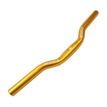 자전거스템 Strong Riser Bar Anodizing Surface Easy to tall Handlebar High Hardness Bike, [07]  Golden