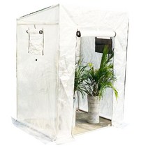 미니조립식천막 농막 깔끔한 온실 프레임 정원 농사, (스테인리스 25개) 1.8×1.2×1.8 m 플