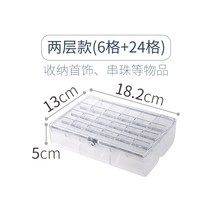 귀걸이수납함 SHINKO 수입 보석함 목걸이 네일아트악세사리 케이스 점토 인 부품 정리함박스 816378626