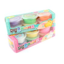 오키티_6색 꾸밈클레이세트4948-칼라점토 감각놀이 촉감놀이 찰흙, 단품