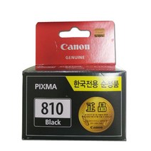 Pixma MP486 프린터 PG-810 검정 정품잉크, 단품