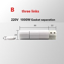 발열체 고온 저항 220v100 0w/1200w 요소 세라믹 히터 코어 바이오 매스 펠렛 보일러 버너 점화기용, 01 A