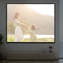 이동형 빔프로젝터 스크린(240x180cm) 회의용스크린, 상세 참조