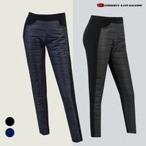 엑슘 겨울 등산복 여성 슬랙스 반패딩 기모바지 PGW-P214-094