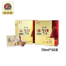 삼지원홍삼 6년근 홍삼진액골드 홍삼농축액 홍삼원액 70ml 30포