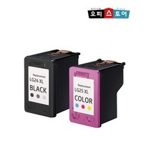 LG 재생잉크 LG24 LG25, LG24 대용량 [검정] LIP2250잉크, 1, 1개