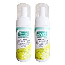 써스데이 플랜테이션 티트리 페이스워시폼 150ml x2개 /세안 선물 대용량 대량 세정 크랜징 코스트코, 상세페이지 참조