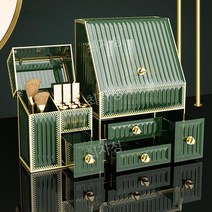 화장품 정리대 보관함 선반 립스틱 정리함 향수 수납함, 궁극의 4 점 세트 3개서랍