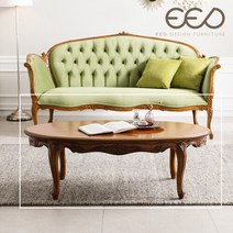 이드가구 [이드가구] 수입 엔틱가구 우드 엔틱 거실 소파 테이블 T1744, 단품없음