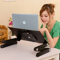 접이식노트북받침대 휴대용노트북거치대, 보급형 A 레드