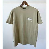 스투시 그래피티 티셔츠 ST0M0290 라이트 밀리터리 MENS