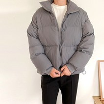 오리털 웰론 남자 여성 숏 커플 패딩 아우터