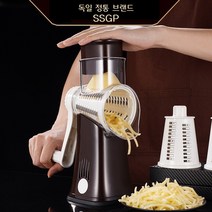 SSGP 드럼통 통돌이 안전 채칼 무채써는기계 회전 만능 채칼 야채 슬라이서 5in1