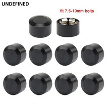 샤프트커플링 축커플링오토바이 볼트 헤드 캡 커버 10 개 CNC 엔진 토퍼 7.5-10mm 할리 트윈 캠 다이나 소, 02 10pcs-0135