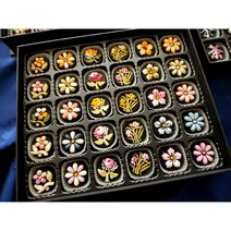 (국산) 흑임자 꽃다식, 30개, 7g, 7g