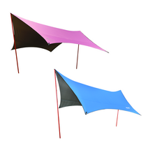 캠핑abc 감성헥사타프 풀셋, 블루