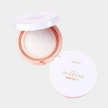 식물나라 산소수 생기톤업선쿠션 01호 뽀얀화이트 (본품 15g+리필 15g) [셀퓨전씨 선크림 샘플증정]