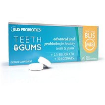블리스 프로바이오틱스 구강유산균 M18 티스 앤 검즈 오랄 프로바이오틱스 30정 BLIS Teeth & Gums Oral Probiotics 스트렙토코커스 살리바리우스