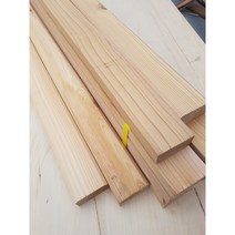 바나나목재 북미산 적삼목 유절 사우나재 28x55x3000mm (옹이있음) 국내가공 목재