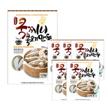 아하 쿡찌니 불고기만두 1.2kg 1박스(6개), 아하쿡찌니불고기만두1.2kg