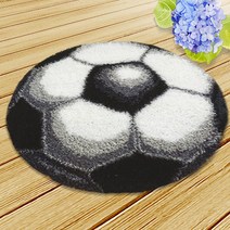 스킬자수 대형 커버 도안 러그 세트 래치훅 DIY 직장인 집순이 임산부 취미, BO