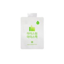 아이스원 엄지부직포 수지없는 아이스팩 반제품 15x20cm 500매, 엄지부직포 수지없는 아이스팩 반제품 15x20cm 50