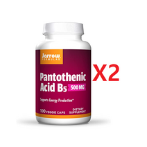 자로우 판토텐산 B5 500mg 100캡슐 2개