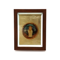 선우몰 동박액자(염화미소) - 인테리어소품 불교용품 불교악세사리 벽걸이스탠드겸용(소 중 대)