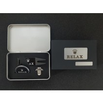 골프 제작 볼마커 자석클립 블랙보수기 실버철캔 포장 세트 기업체 단체 홍보용, 35mm_레이져각인(ex간단문구 이니셜 등)