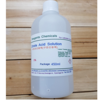 오피스안 시트르산용액5% Citrate Acid Solution(C6H8O7) 화)450ml 구연산용액 시약
